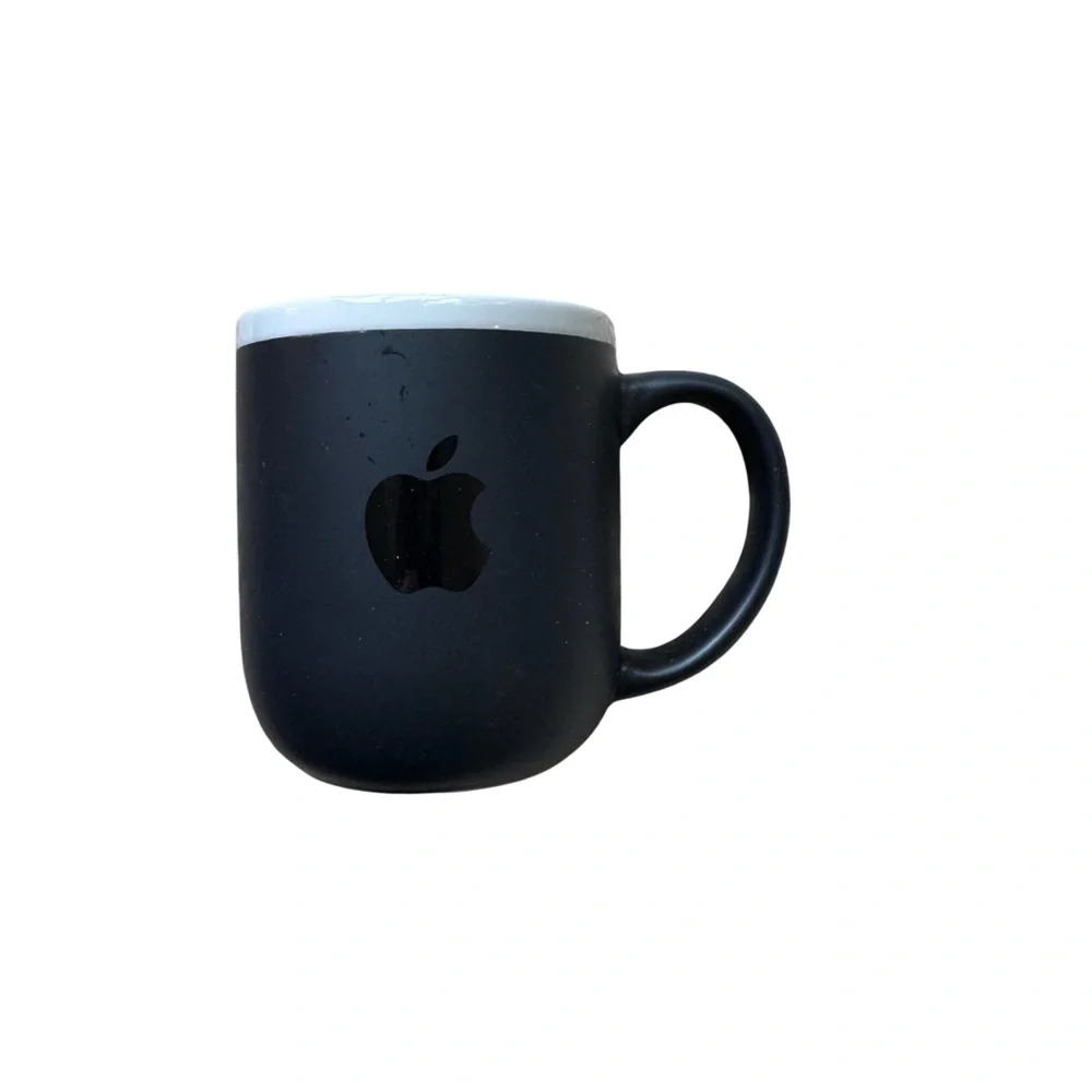 Apple Black Ceramic Mug - Picture 1 of 1